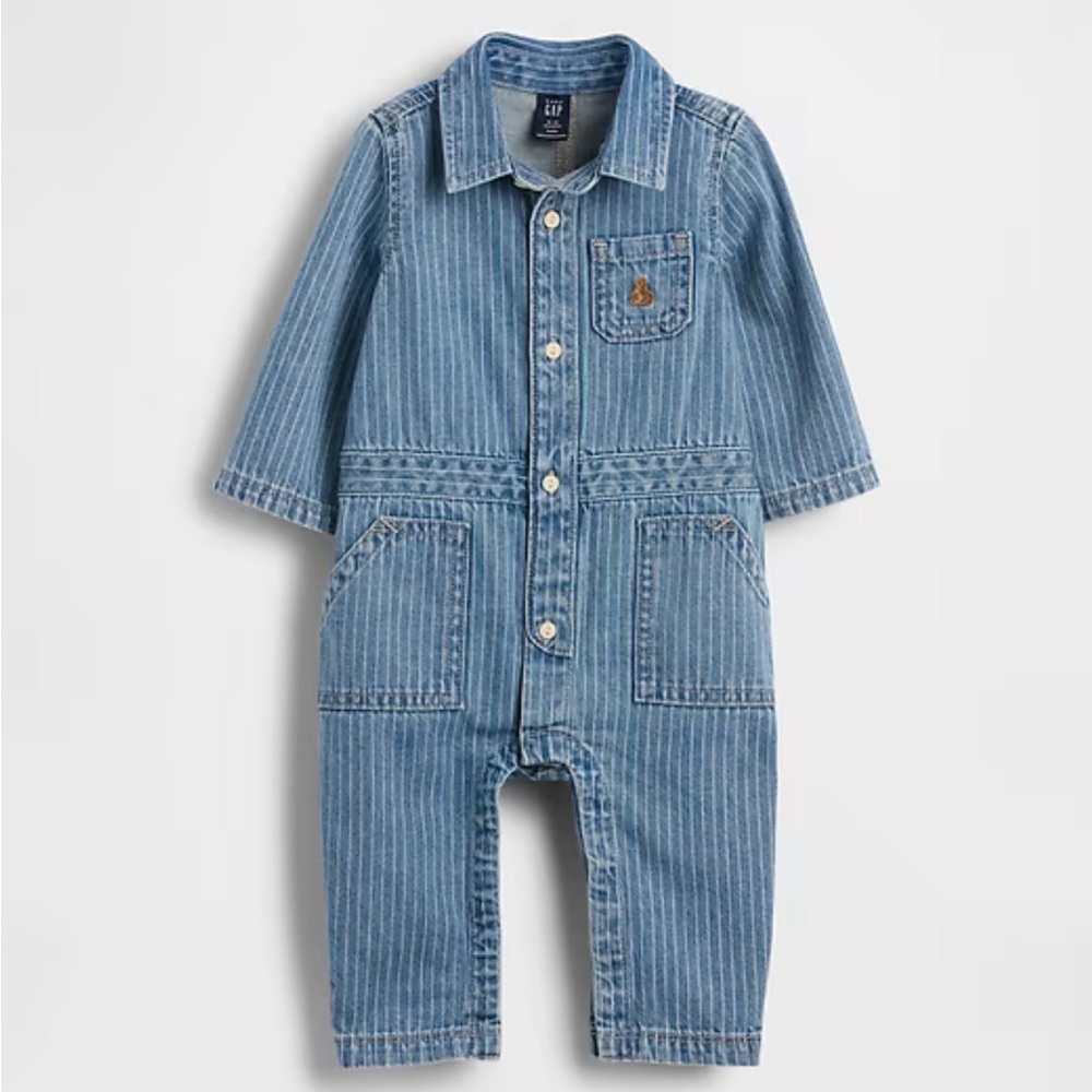 GAP Denim Baby Romper